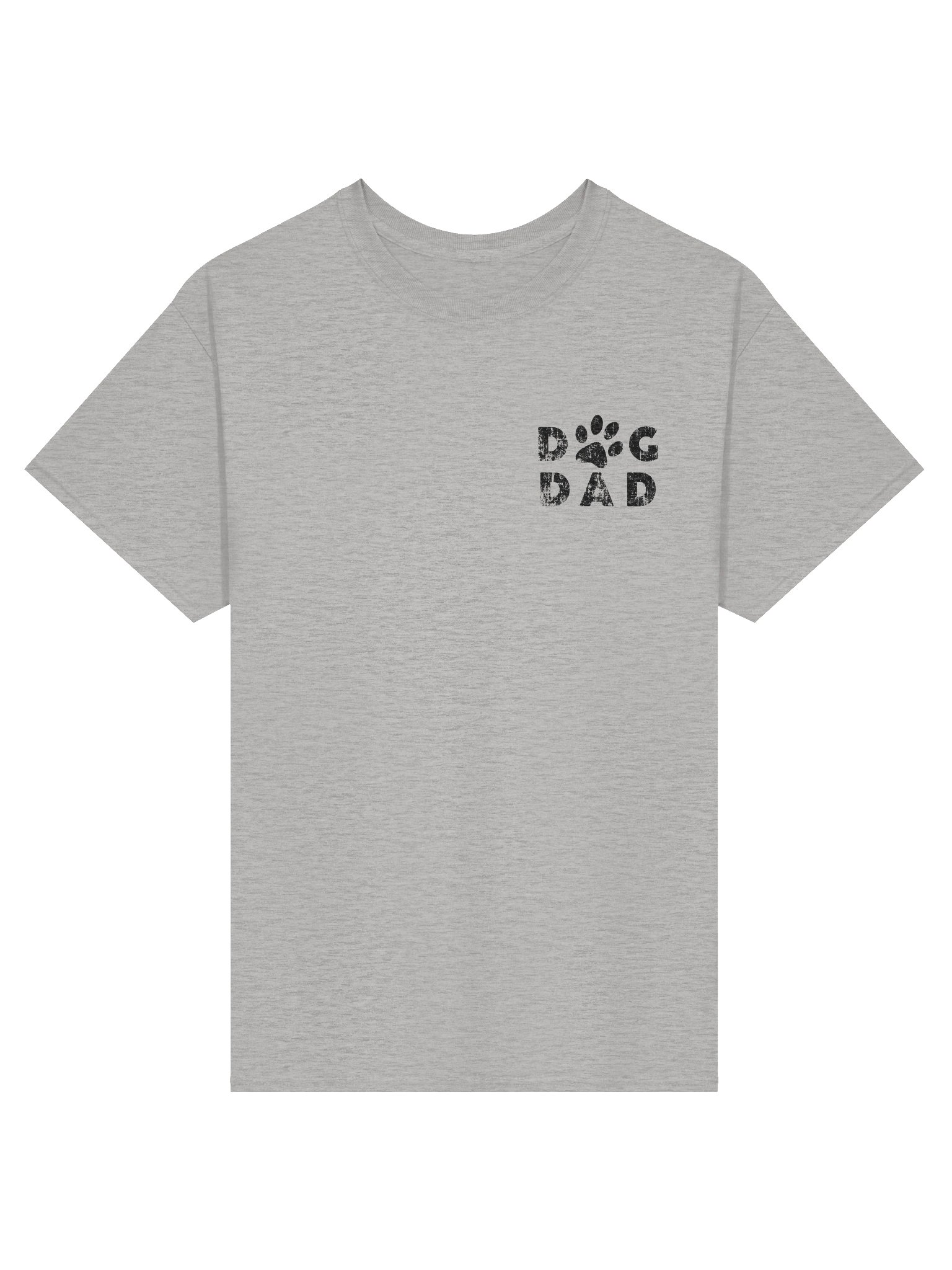 Dog Dad Paw Print Gift T-Shirt product image (7)