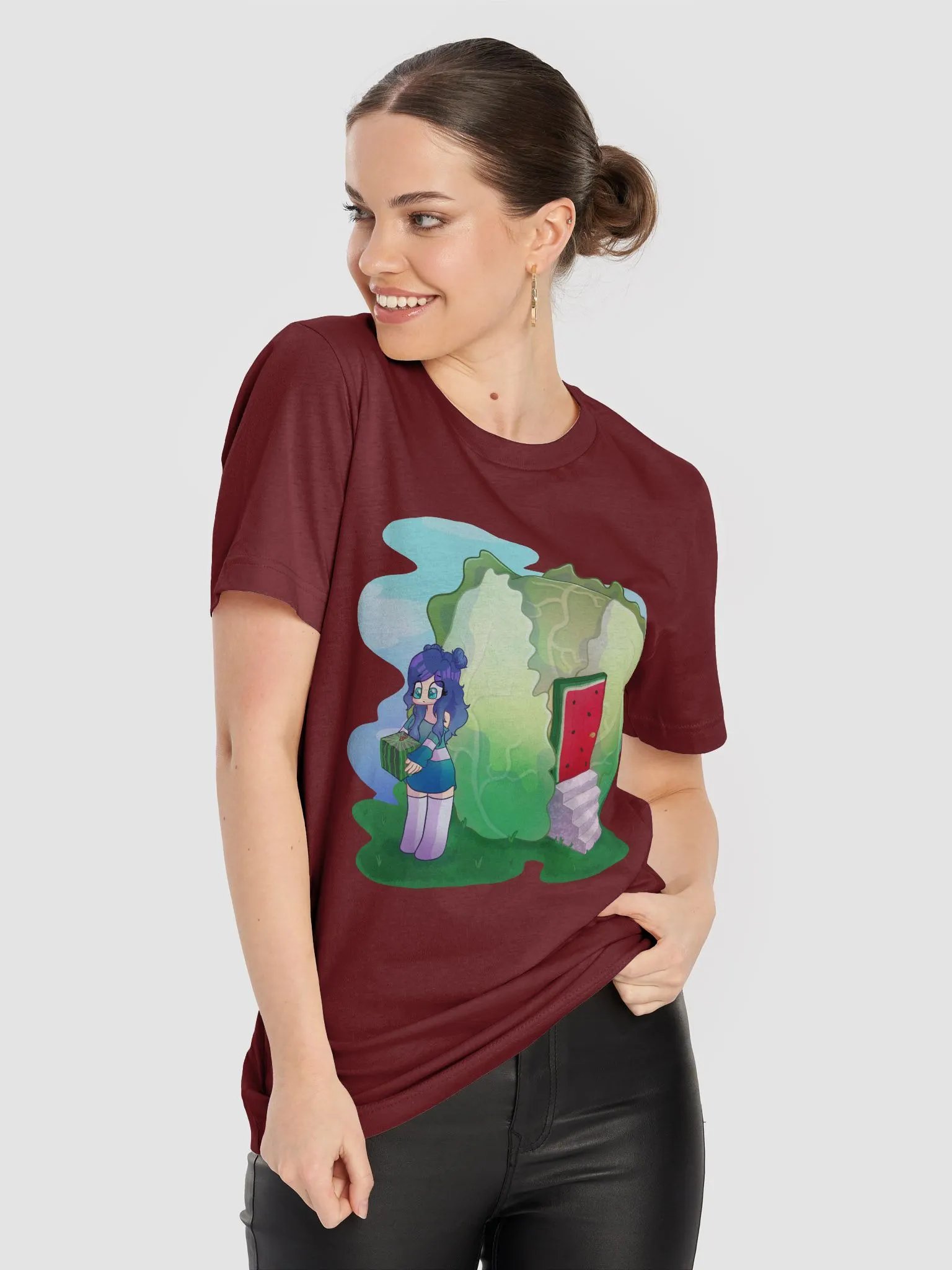 Lettuce Melon Home T-Shirt product image (4)