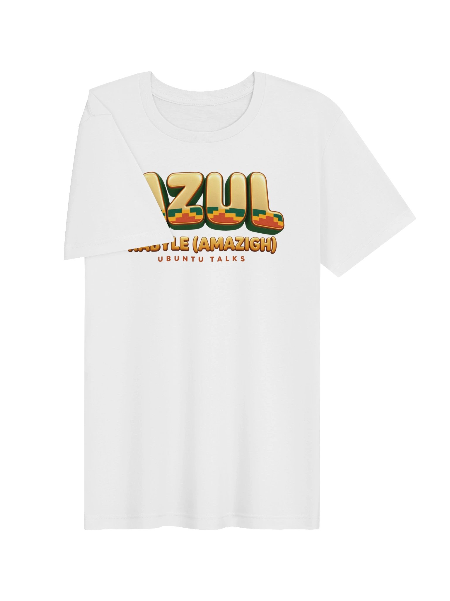Ubuntu Talks Heritage — AZUL | Kabyle (Amazigh) Heritage Tee product image (5)