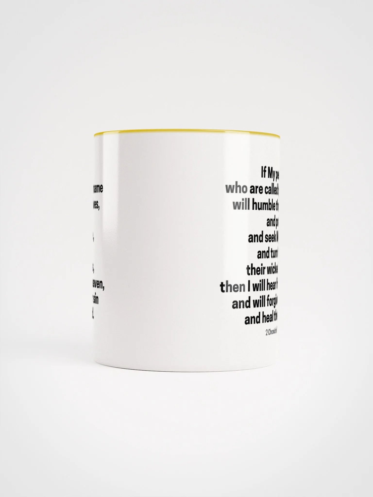 If My People Who Are Called By My Name 2 Chronicles 7:14 Design 2 Two-Tone Mug 11/15oz product image (5)
