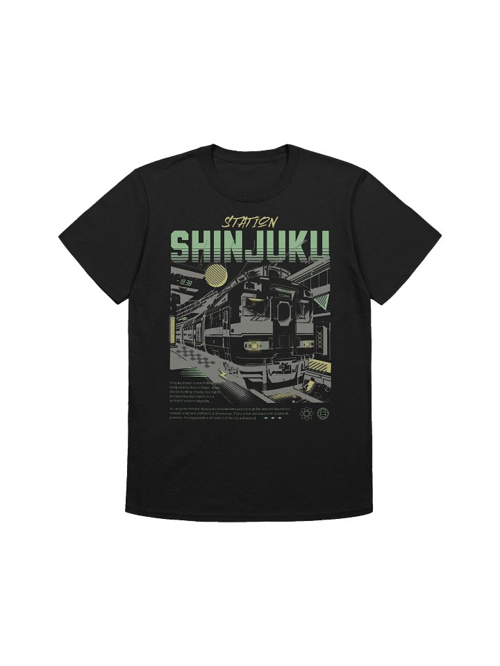 Shinjuku Station Tokyo T-Shirt - Gildan Softstyle product image (1)