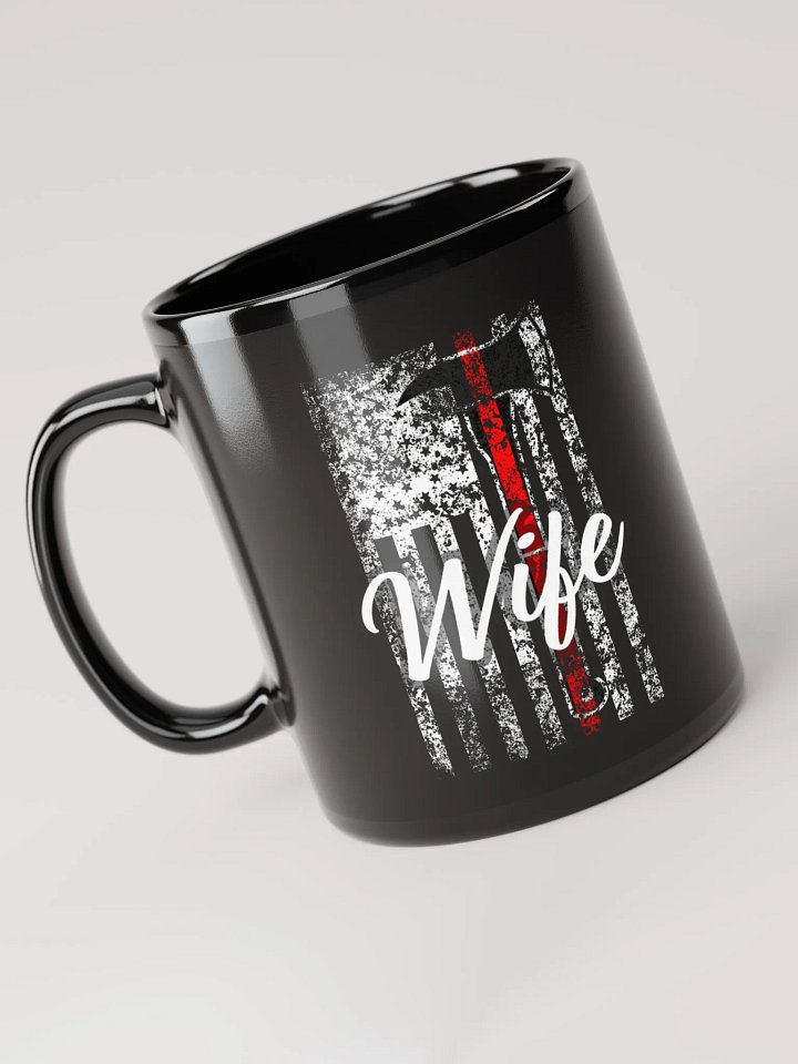 Firefighter Wife - Black Mug product image (1)