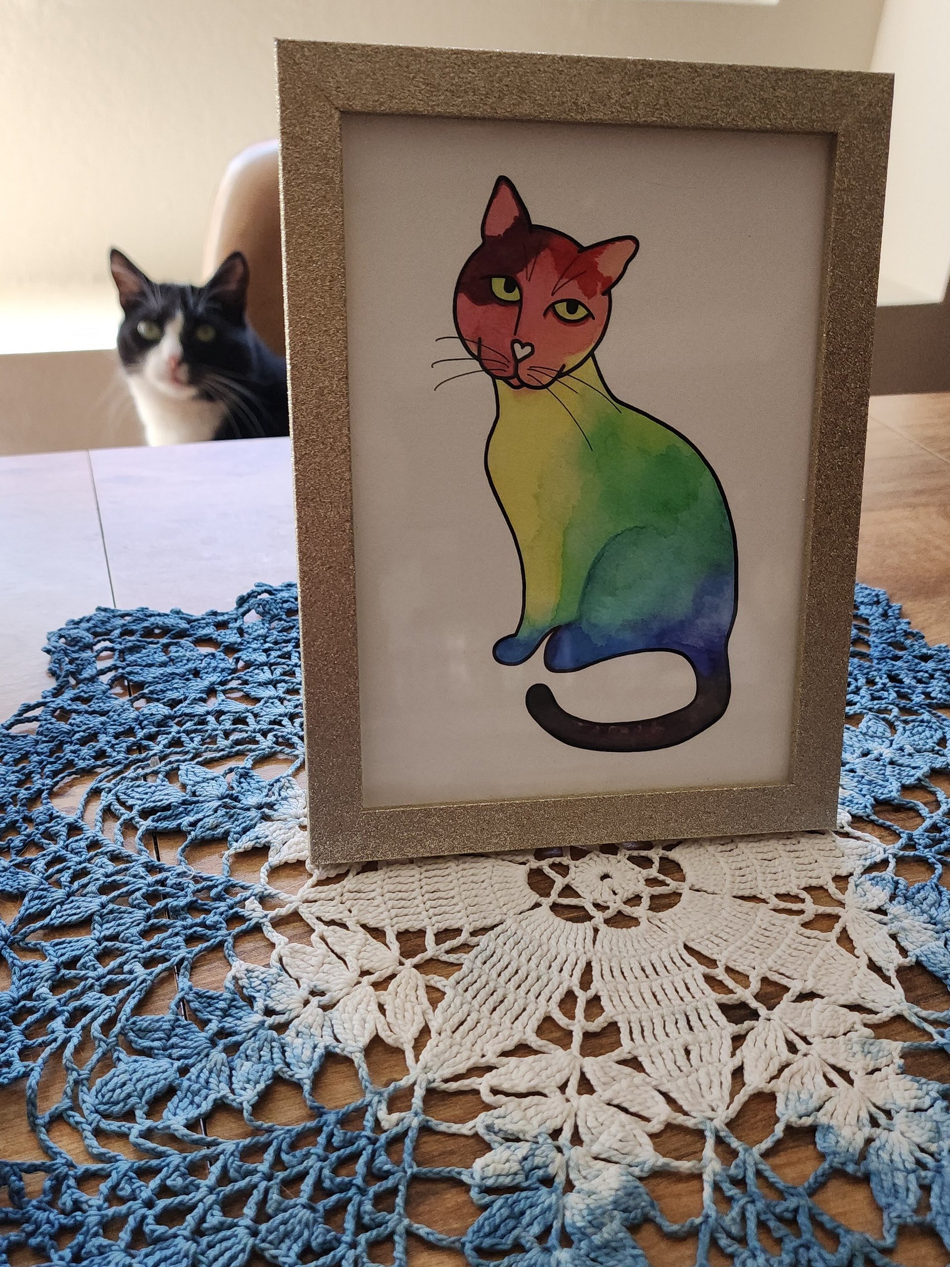 Rainbow Phifer Giclée Print 5x7 product image (4)