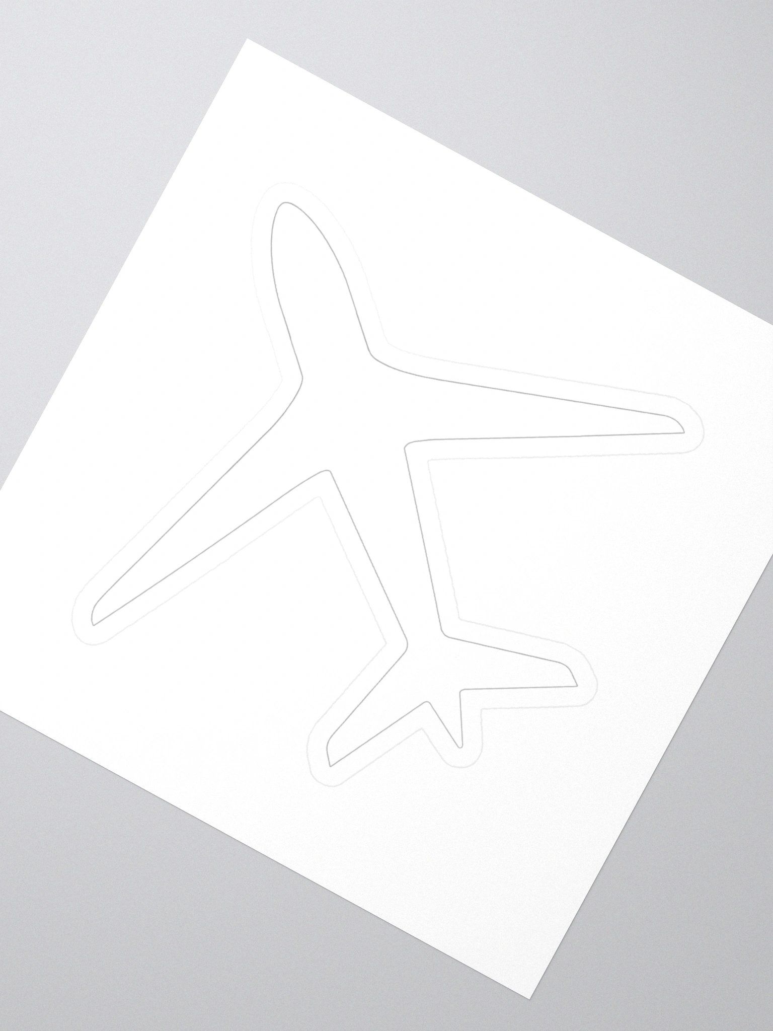 Logo White Sticker product image (2)