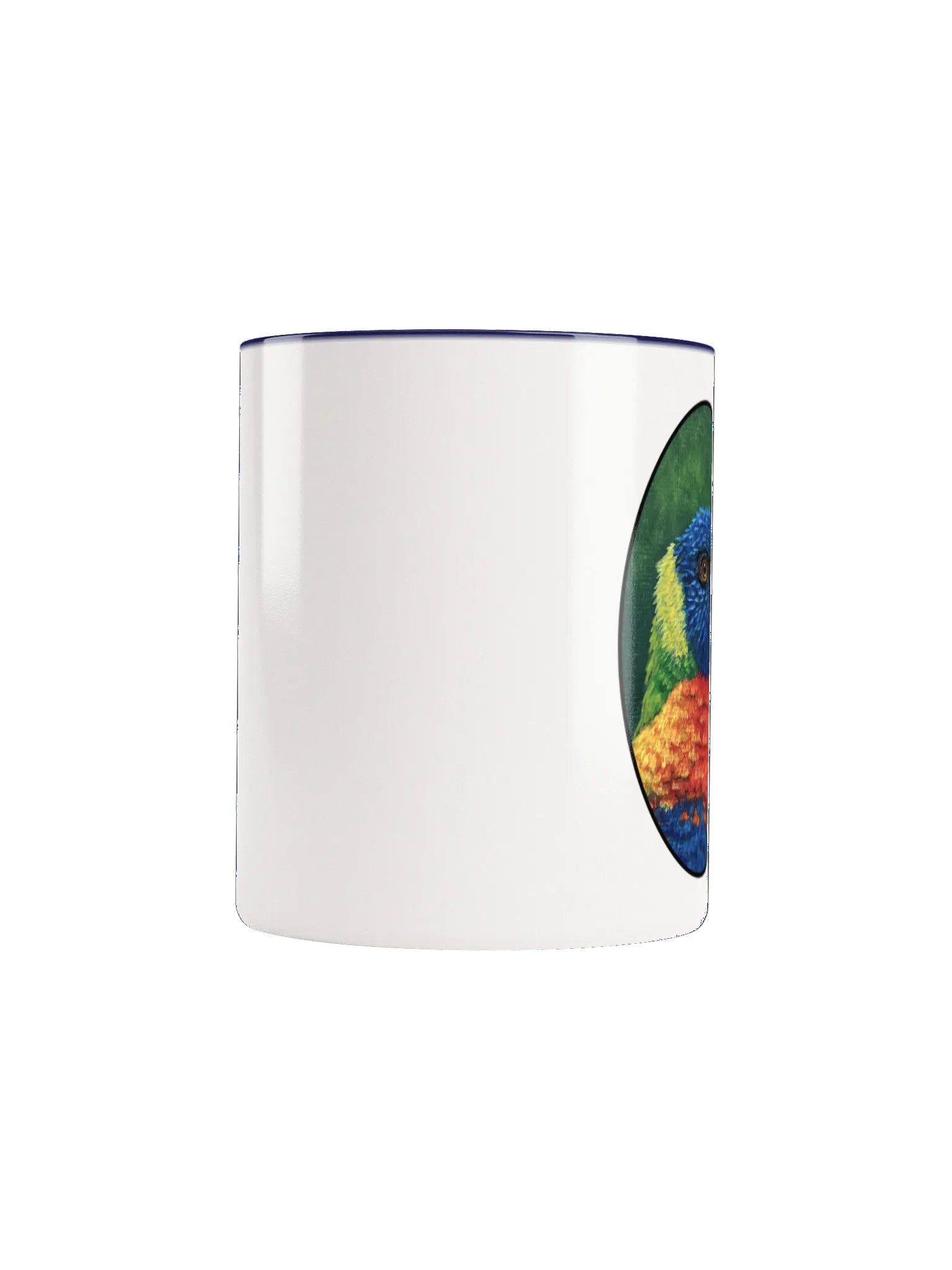 Vibrant Rainbow Lorikeet Ceramic Mug product image (34)