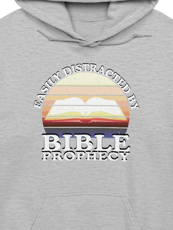 Easily Distracted By Bible Prophecy Hoodie product image (2)