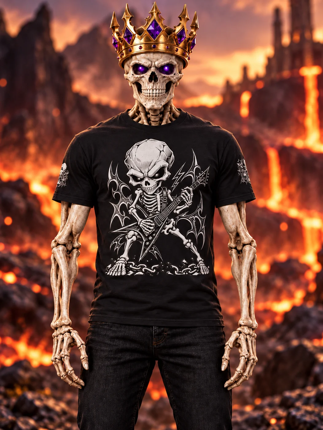 Skelly Rock N Roll Tee product image (1)