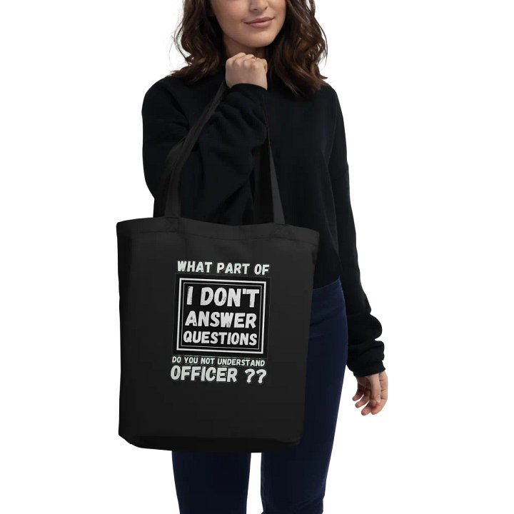 I DON'T ANSWER QUESTIONS product image (3)