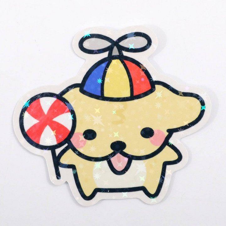 Cute Silly Suni Glitter Sticker product image (2)