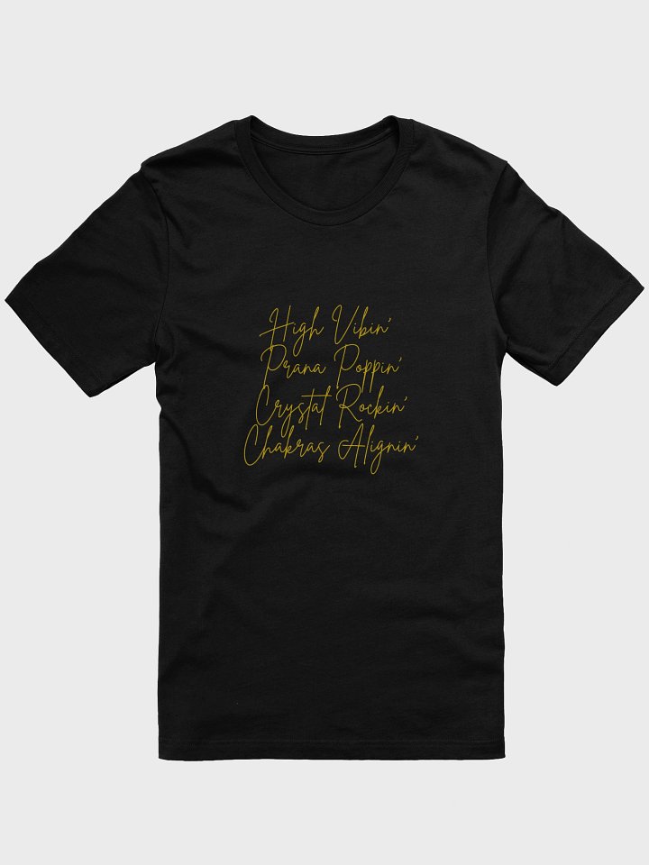 High Vibin’ Tee – GOLD product image (2)