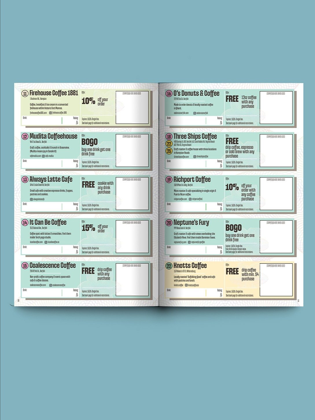 2025 Hampton Roads Coffee Passport product image (7)