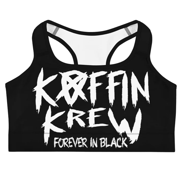 Forever In Black Sports Bra product image (1)
