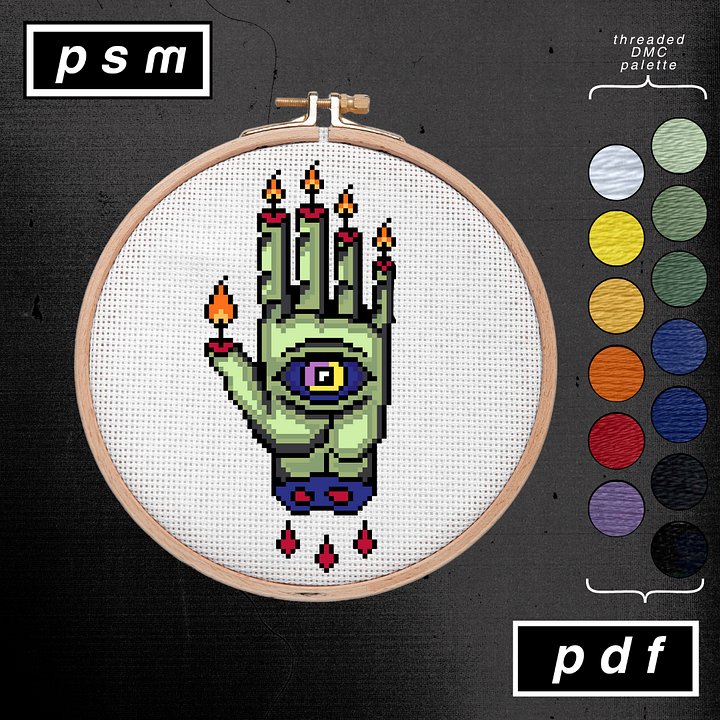 Dan Higgs Hand of Glory Pattern product image (1)