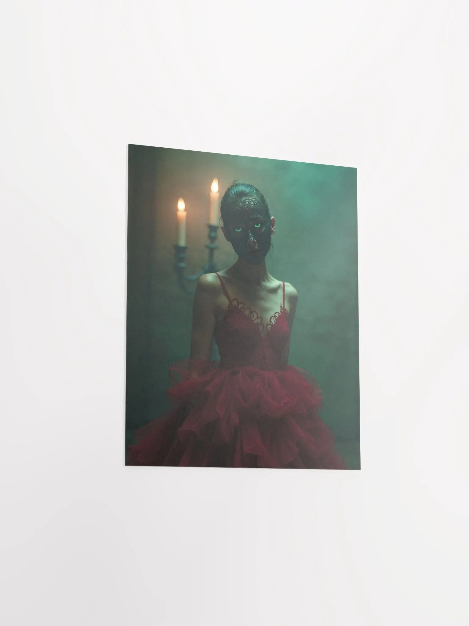 Masked Beauty Enhanced Matte Poster product image (19)