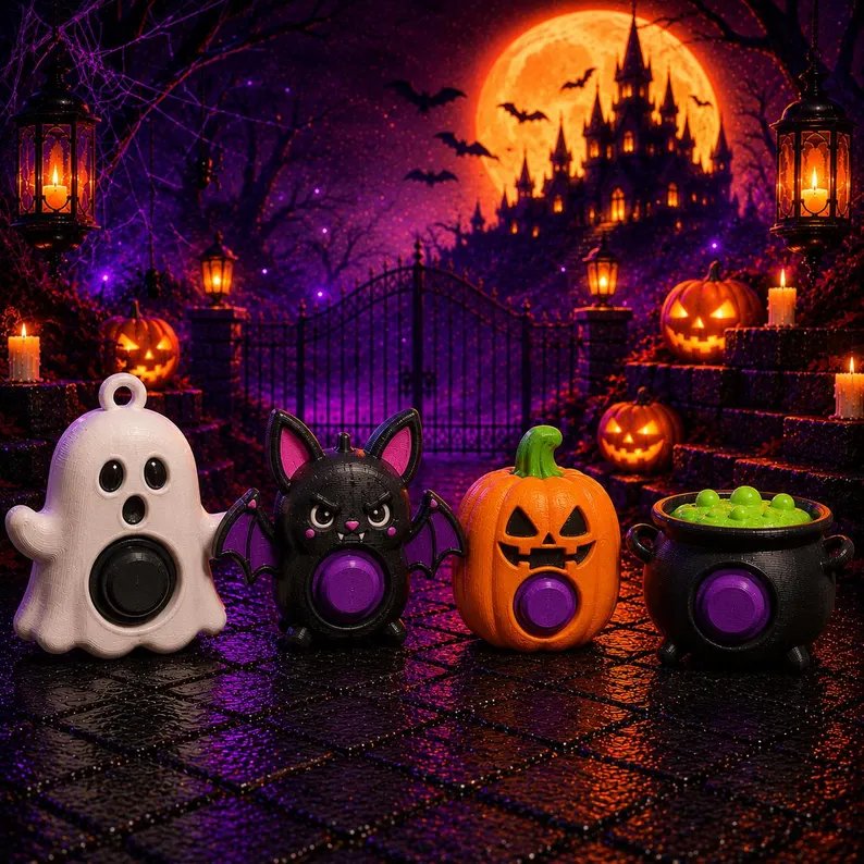 300 Halloween STL & 3MF Files Bundle product image (6)