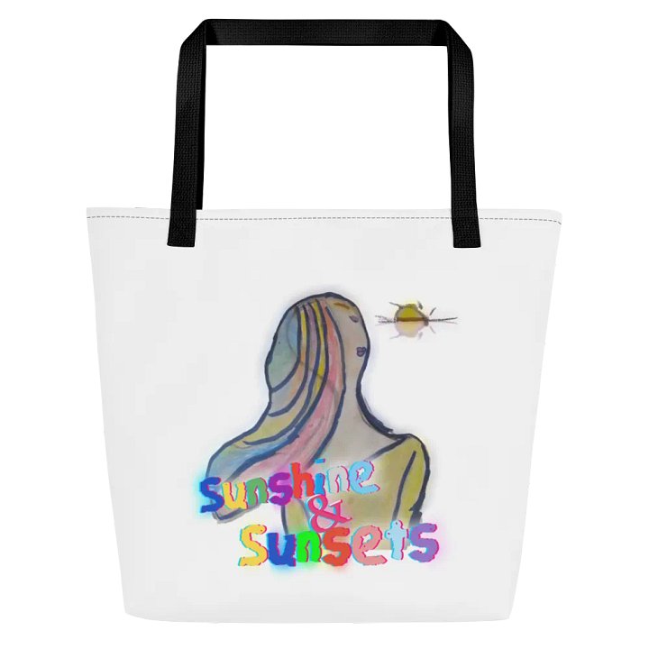 Sunshine & Sunsets Large Tote Bag w/ Pocket product image (1)