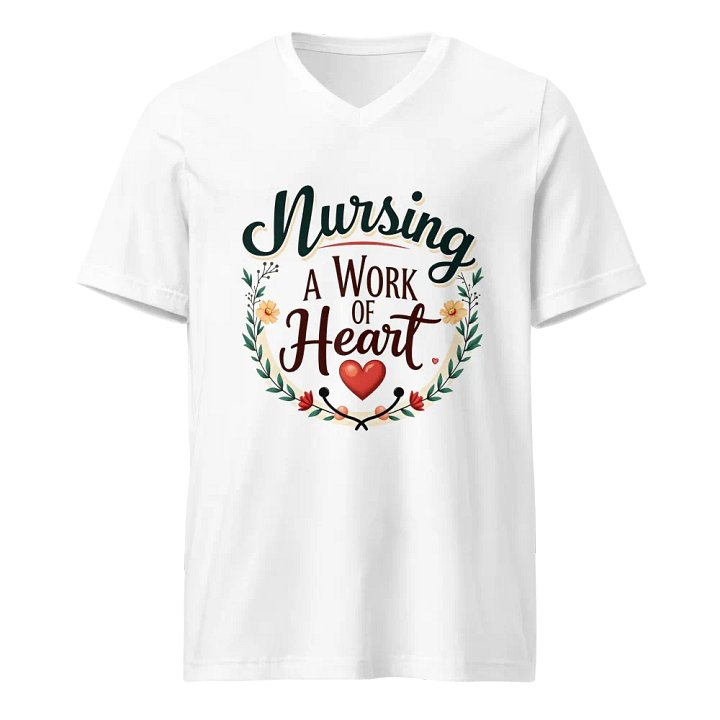Heartfelt Nursing V-Neck Tee product image (1)