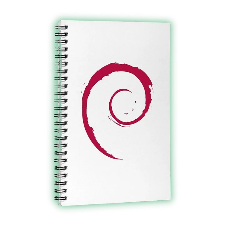 Debian Spiral Notebook product image (1)