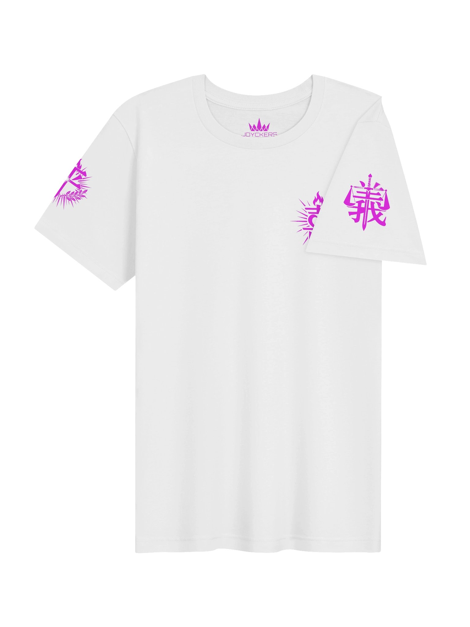 Kingdom Culture Graphic Tee – Righteousness, Peace, & Joy (Magenta) product image (4)