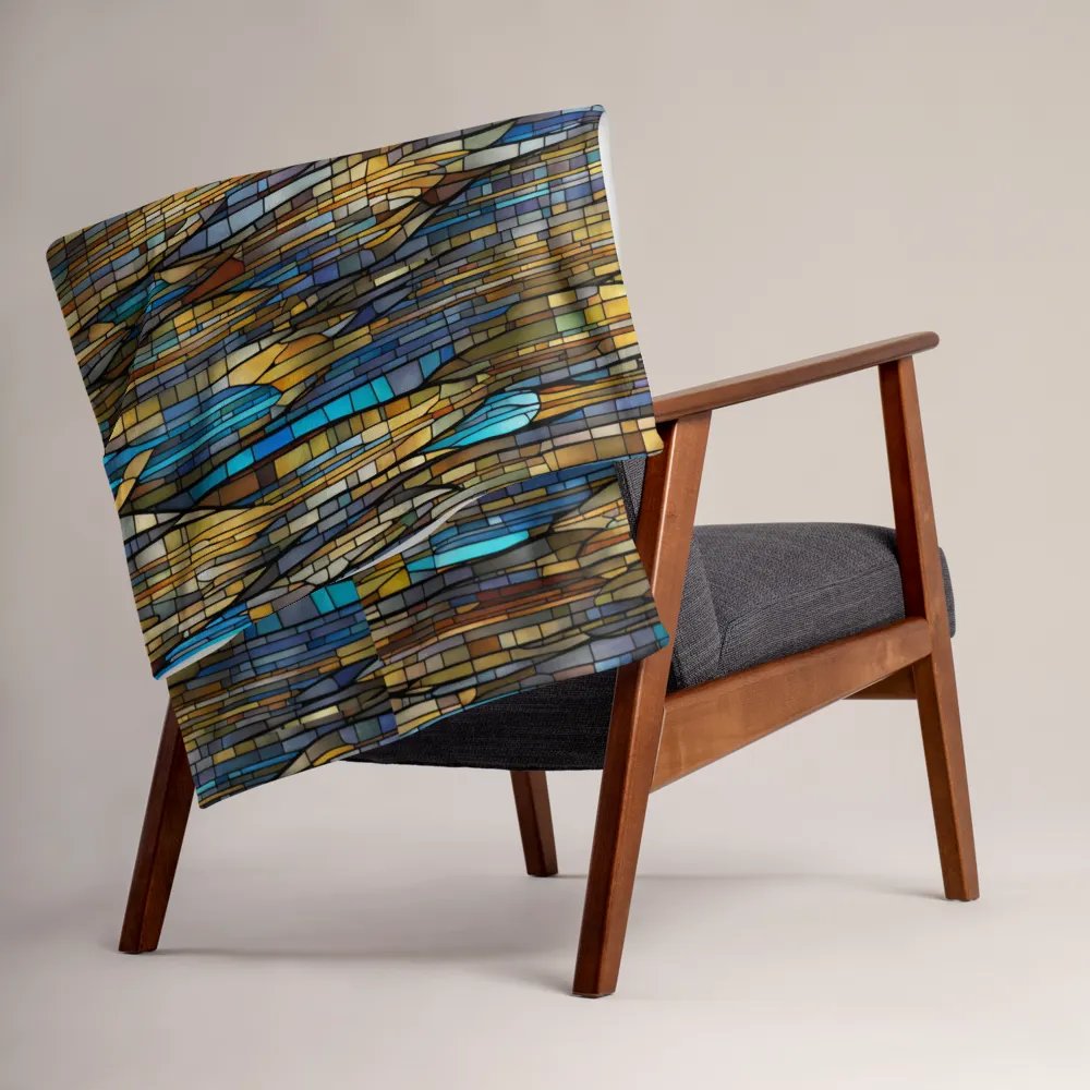 Abstract Waterfall Design Throw product image (15)