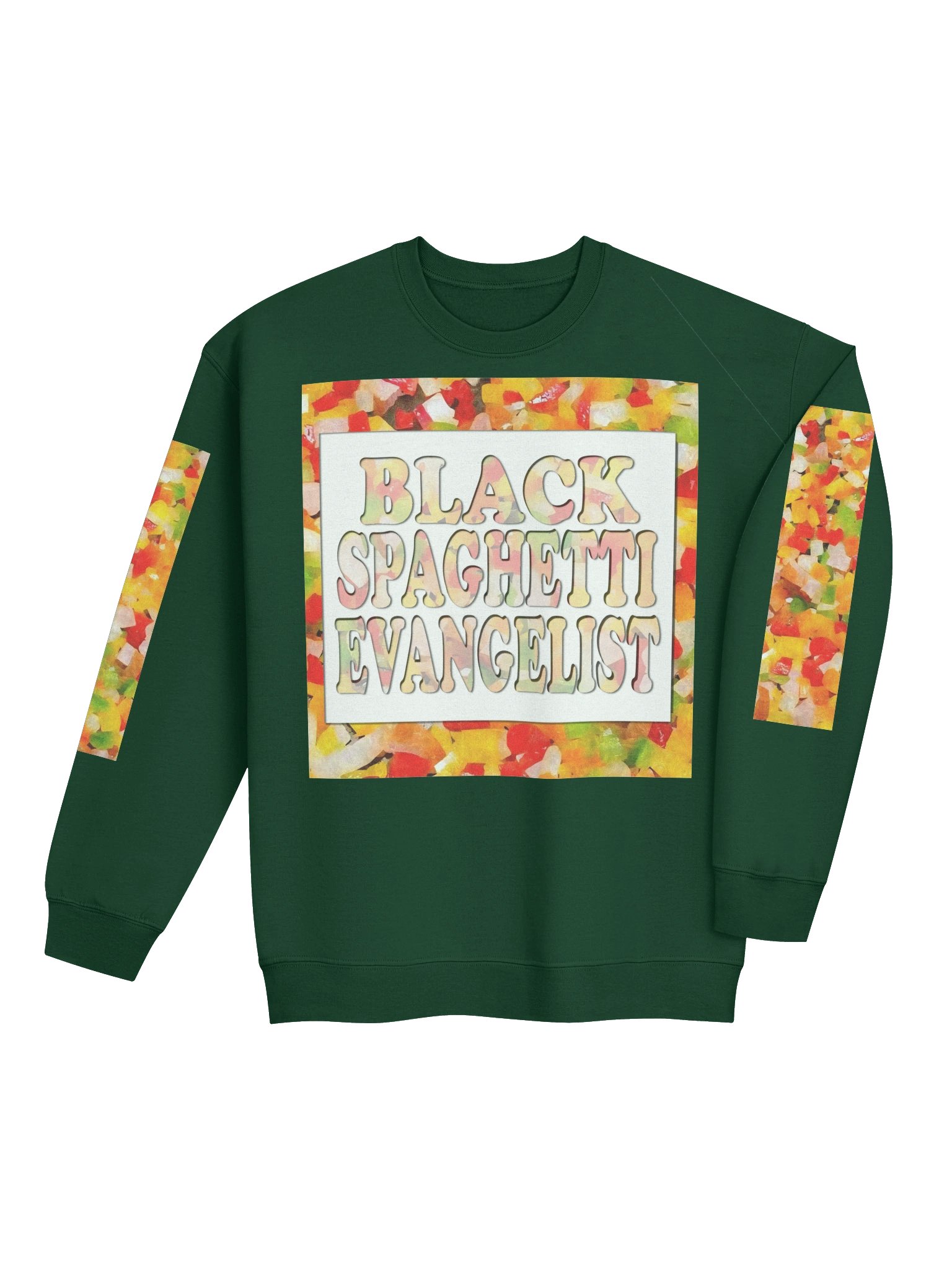 Black Spaghetti Evangelism (SWEATSHIRT + SLEEVES) product image (8)