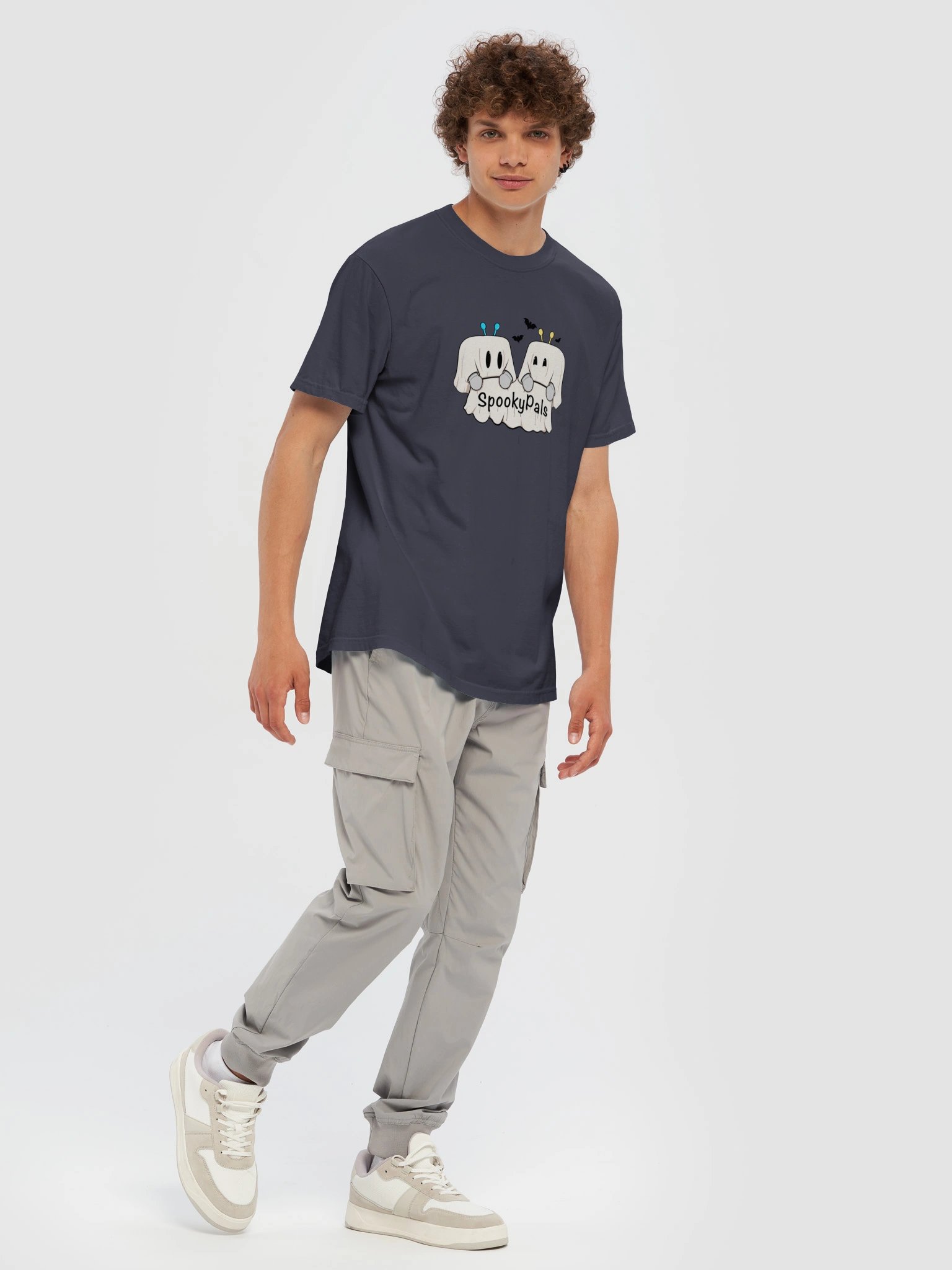 Spooky Pals Ghost Mascots Graphic Tee product image (55)