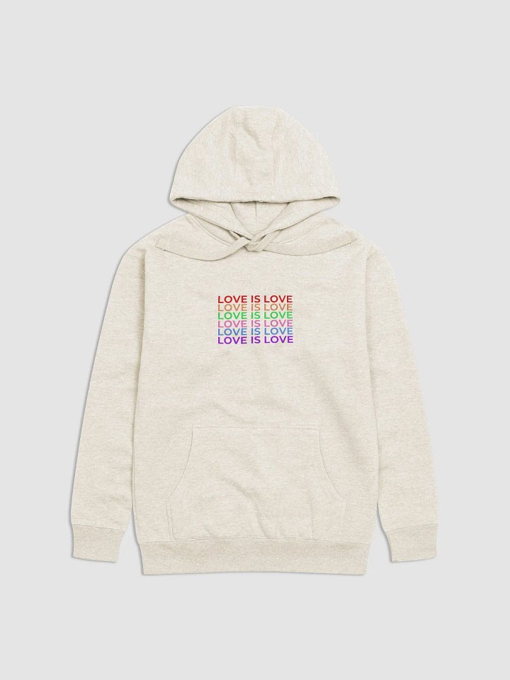 Rainbow Love is Love Unisex Hoodie product image (5)