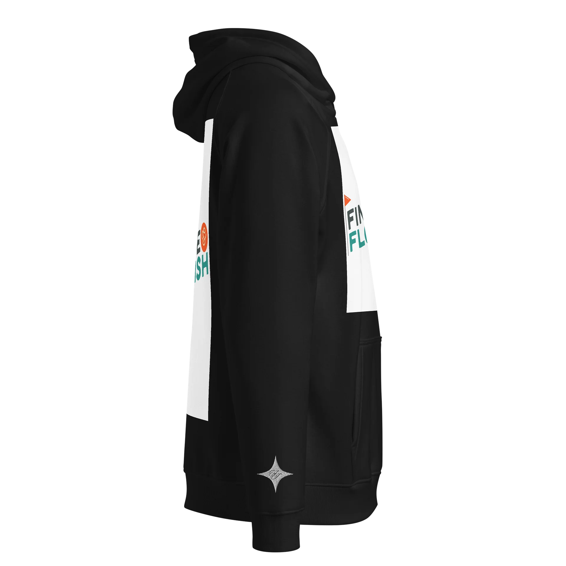 F&F Flag Raglan Hoodie (WHT) product image (4)