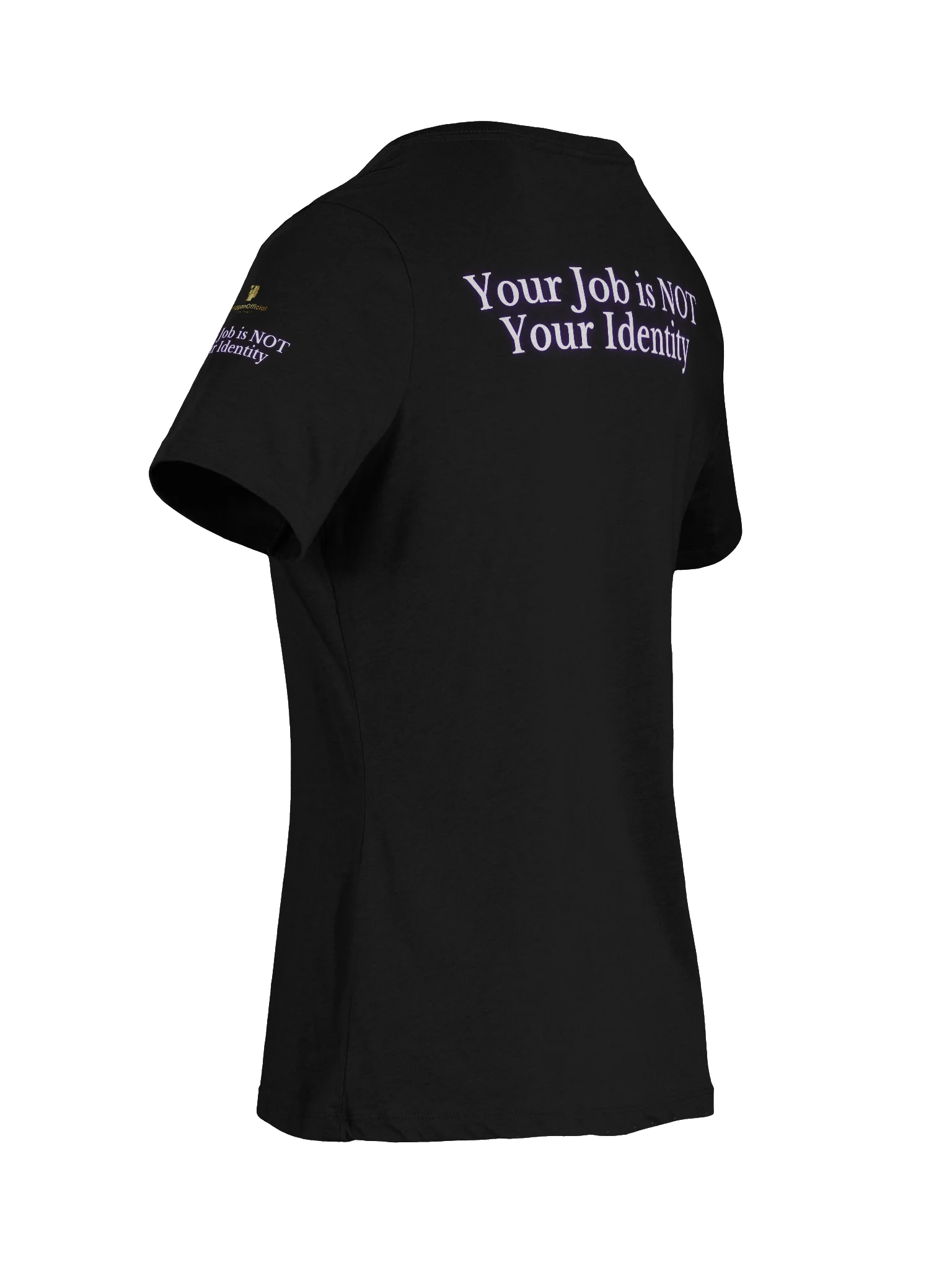 WigganOfficial Your Job Is NOT Your Identity Women's Relaxed V-Neck T-Shirt product image (9)