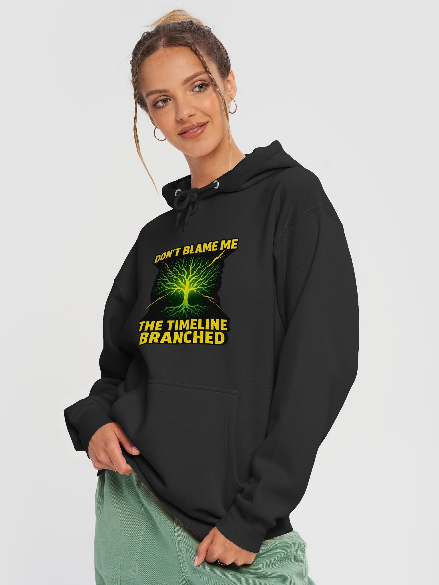 Don’t Blame Me, The Timeline Branched – Hoodie (Timeline Trauma Collection) product image (17)