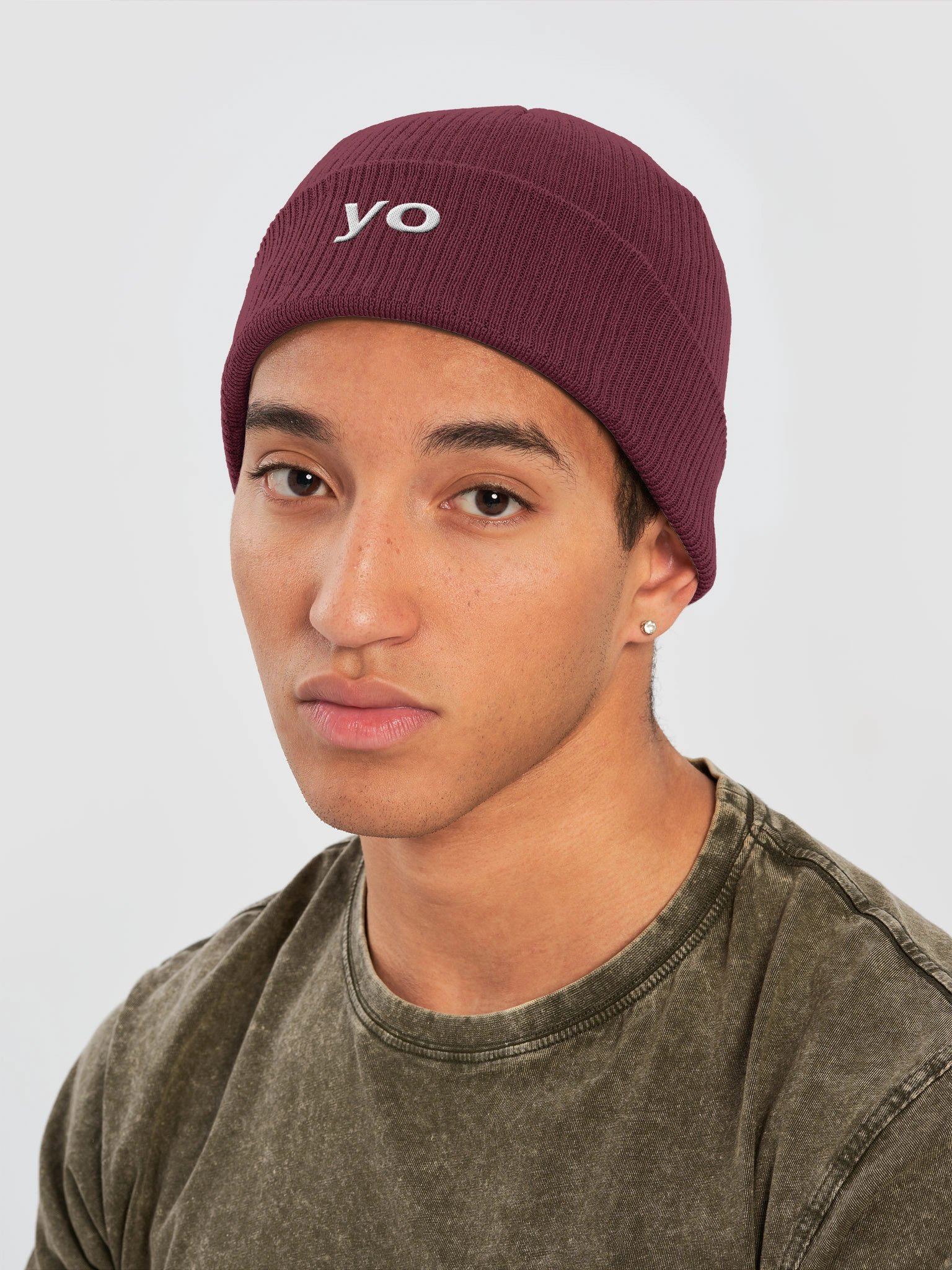 Yo Beanie (Red) product image (4)
