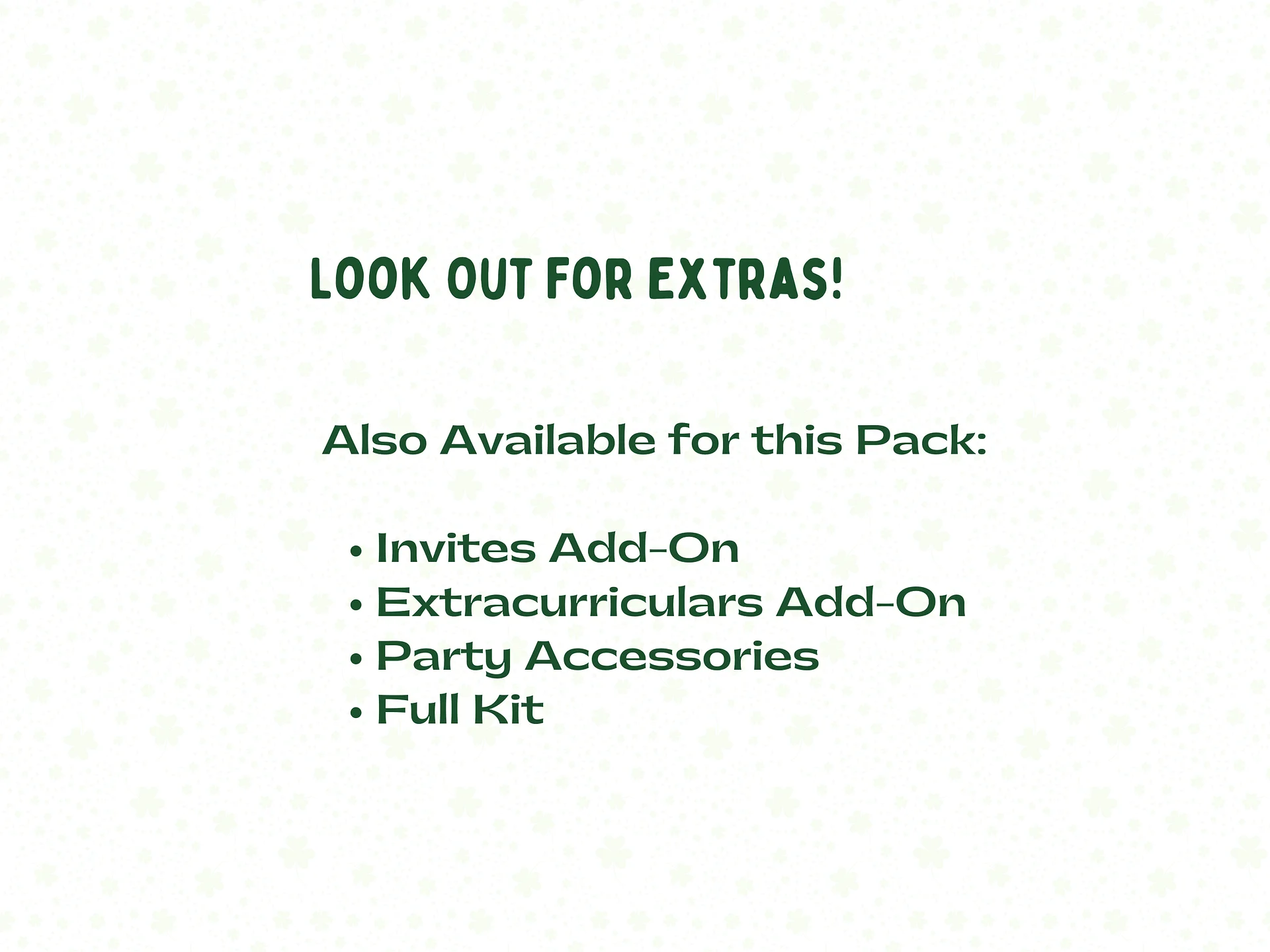 Out of Luck - A Festive St. Patrick's Day Murder Mystery - 10-25 Player Base Game product image (3)