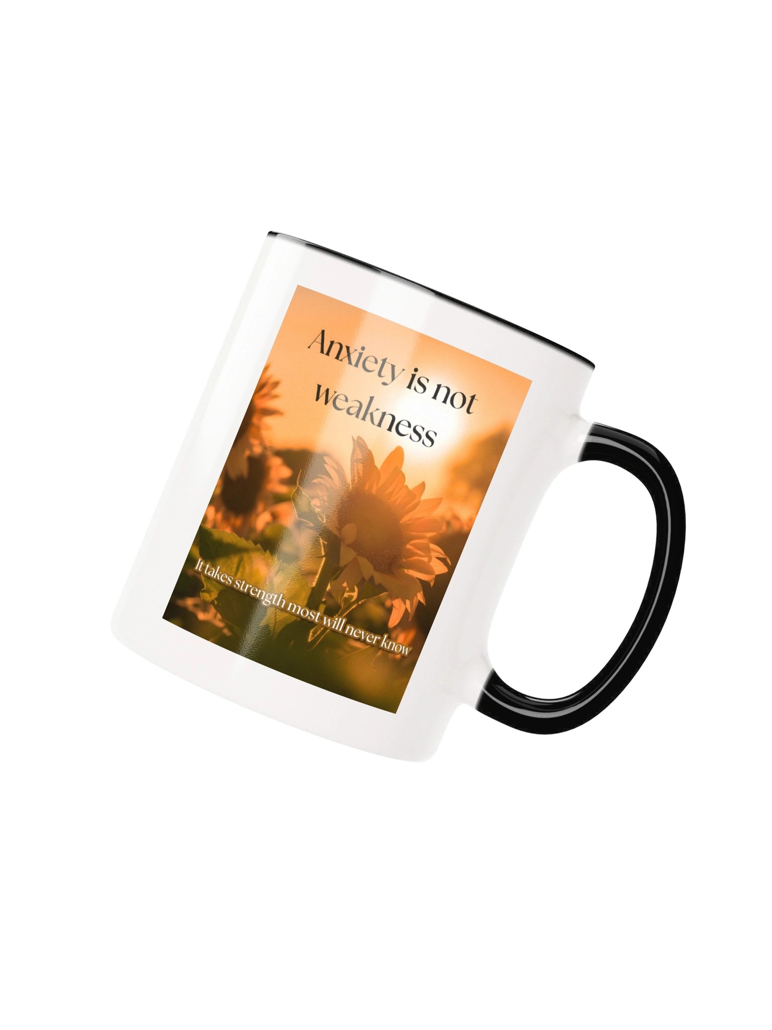 Mind Matter- Anxiety Takes Strength - Multi Colored Mug product image (13)