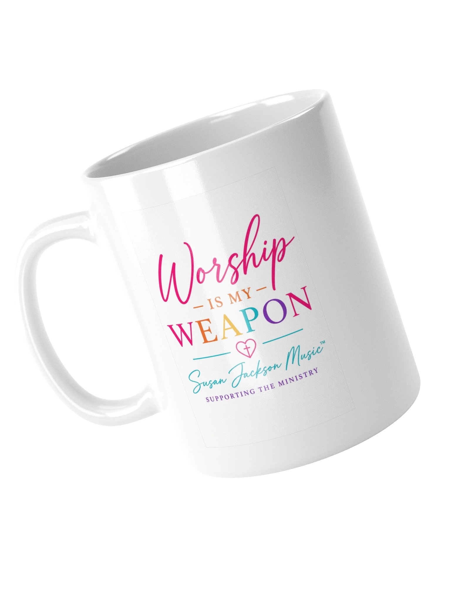 Susan Jackson Music White Glossy Mug product image (5)