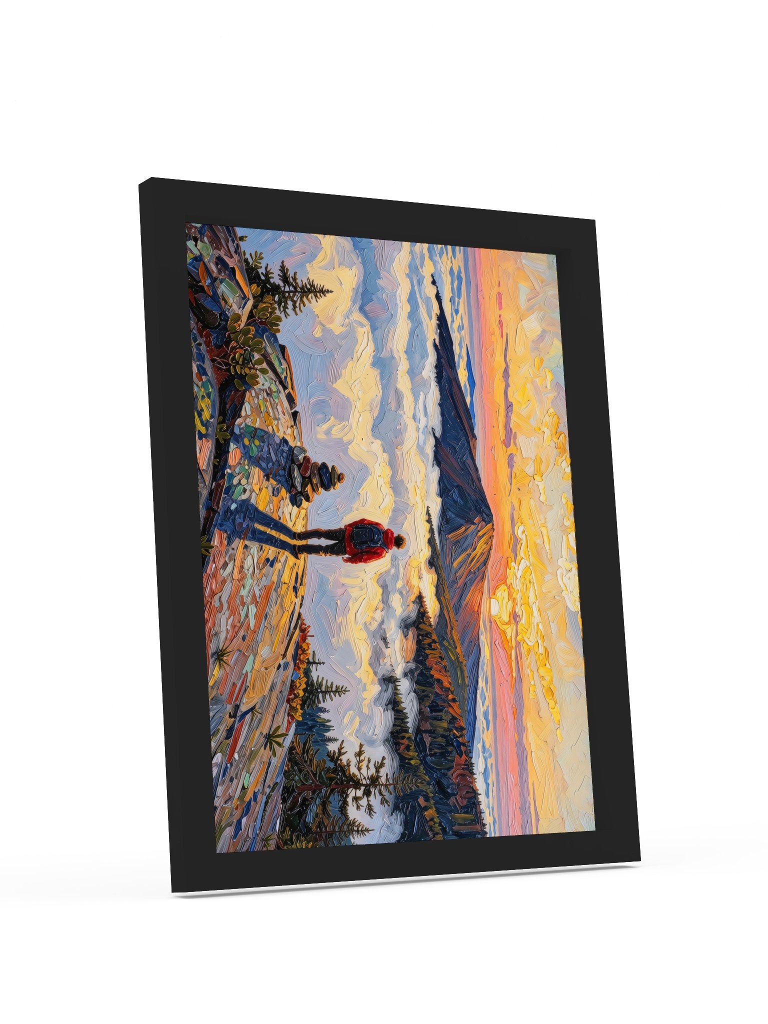 Above the Clouds Framed Print product image (28)