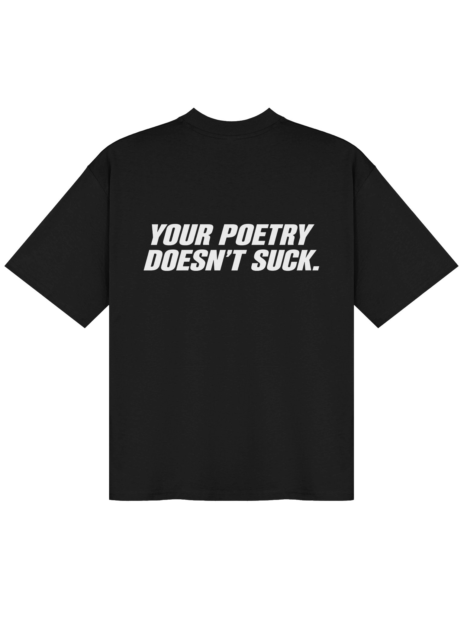 Minimal Curved Text Oversized Tee product image (2)