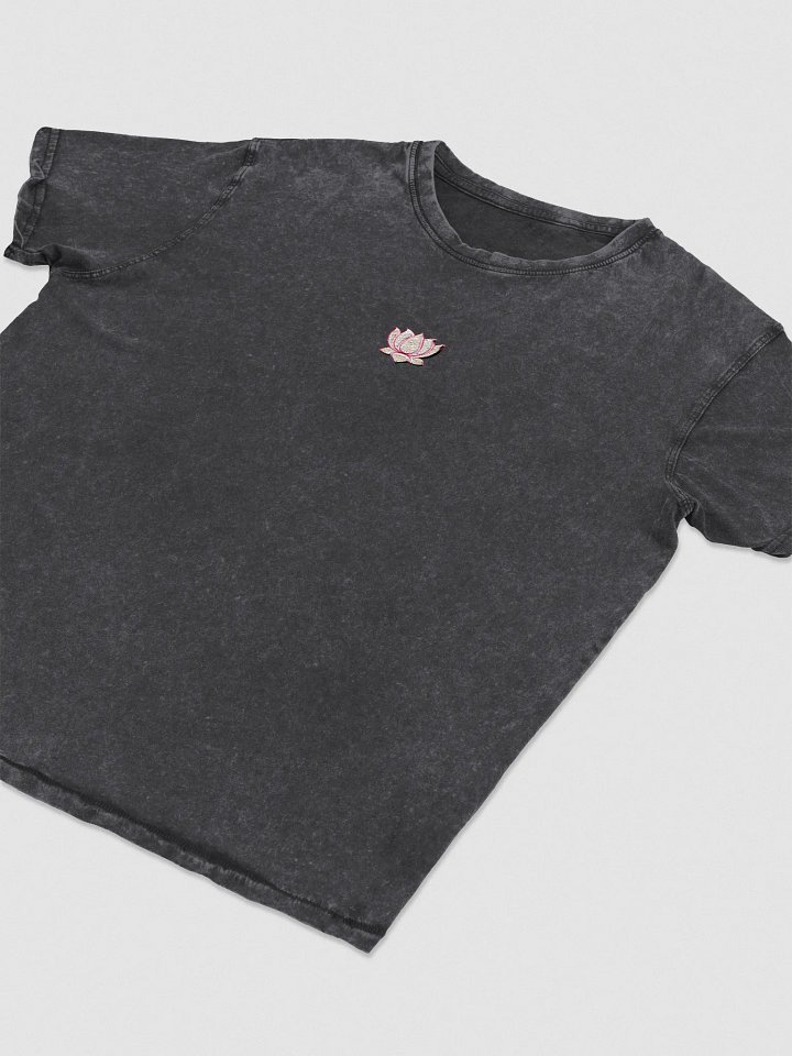Golden Lotus Unisex Denim Tee product image (2)