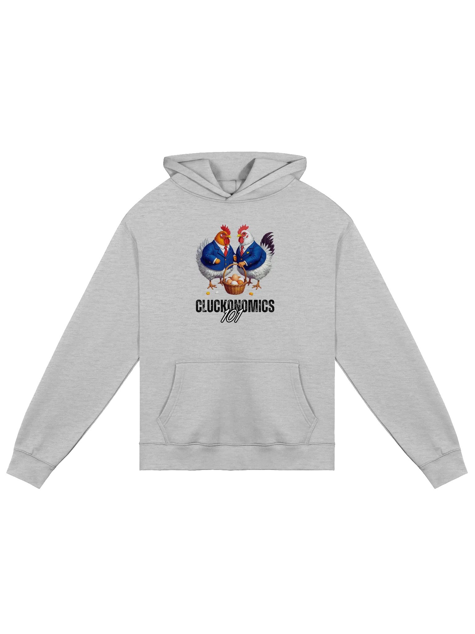 Cluckonomics 101 - Humorous Easter Hoodie product image (2)