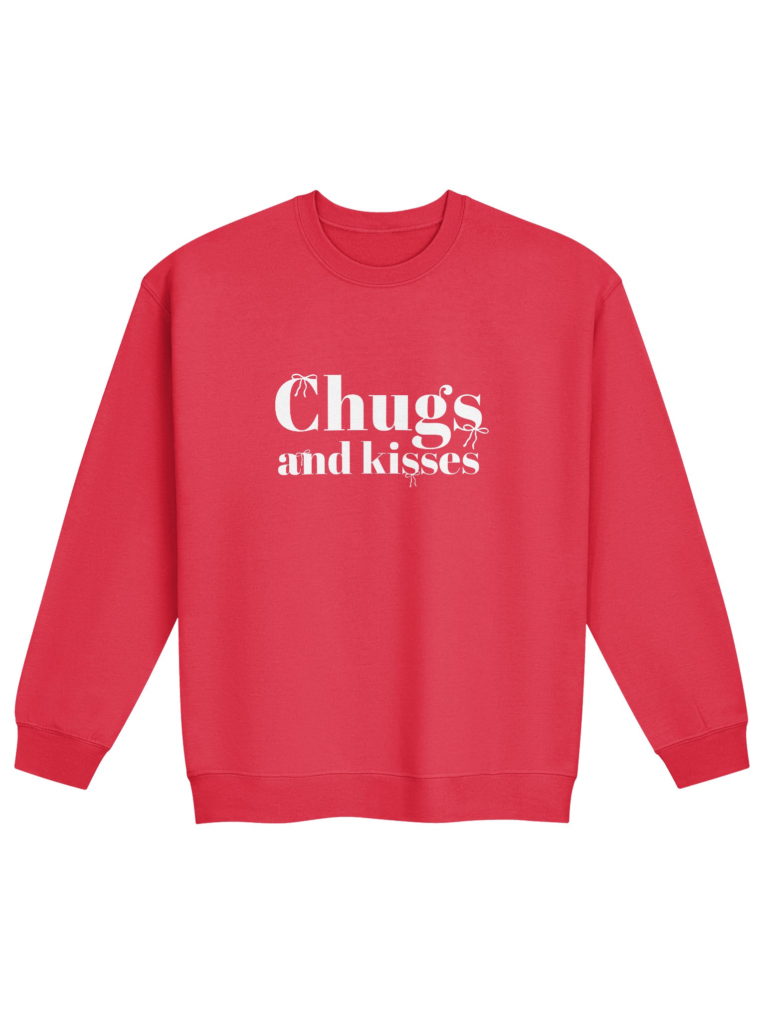 Red Chugs and Kisses Sweatshirt product image (2)