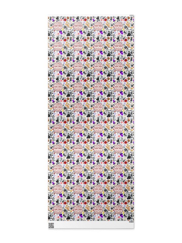 Licensed Crime Binge Specialist Gift Wrap Roll product image (12)