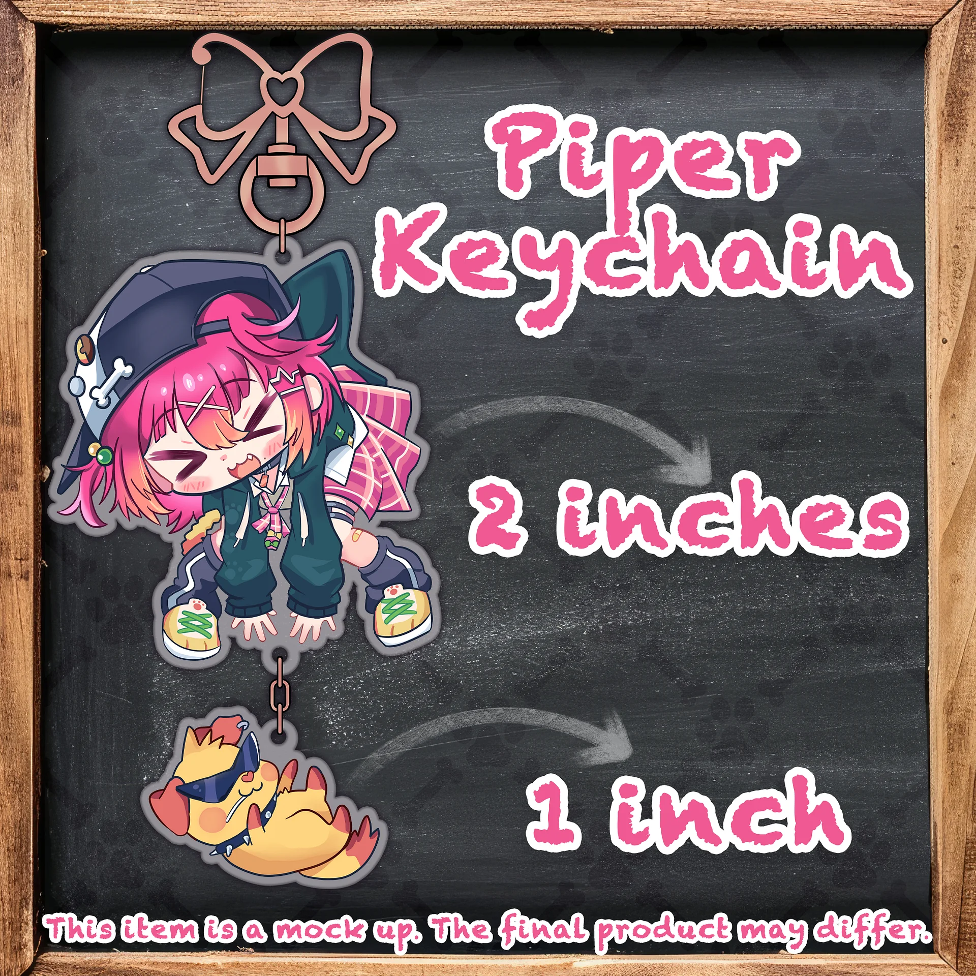 Piper Birthday Keychain [PREORDER] product image (1)