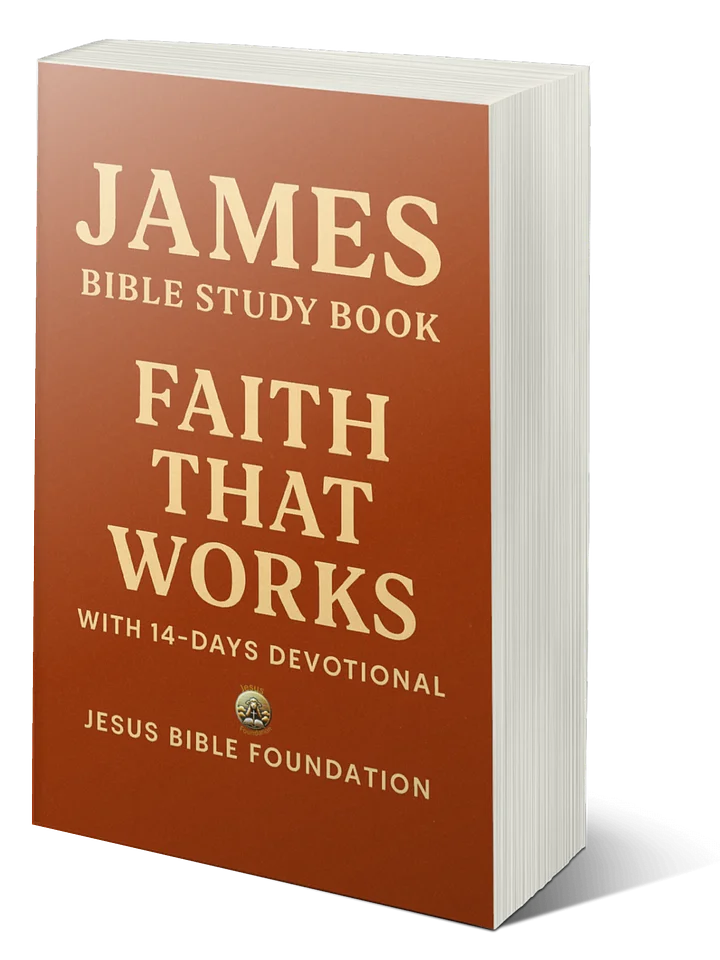 James Bible Study Book: Faith That Works With 14-Days Devotional product image (1)