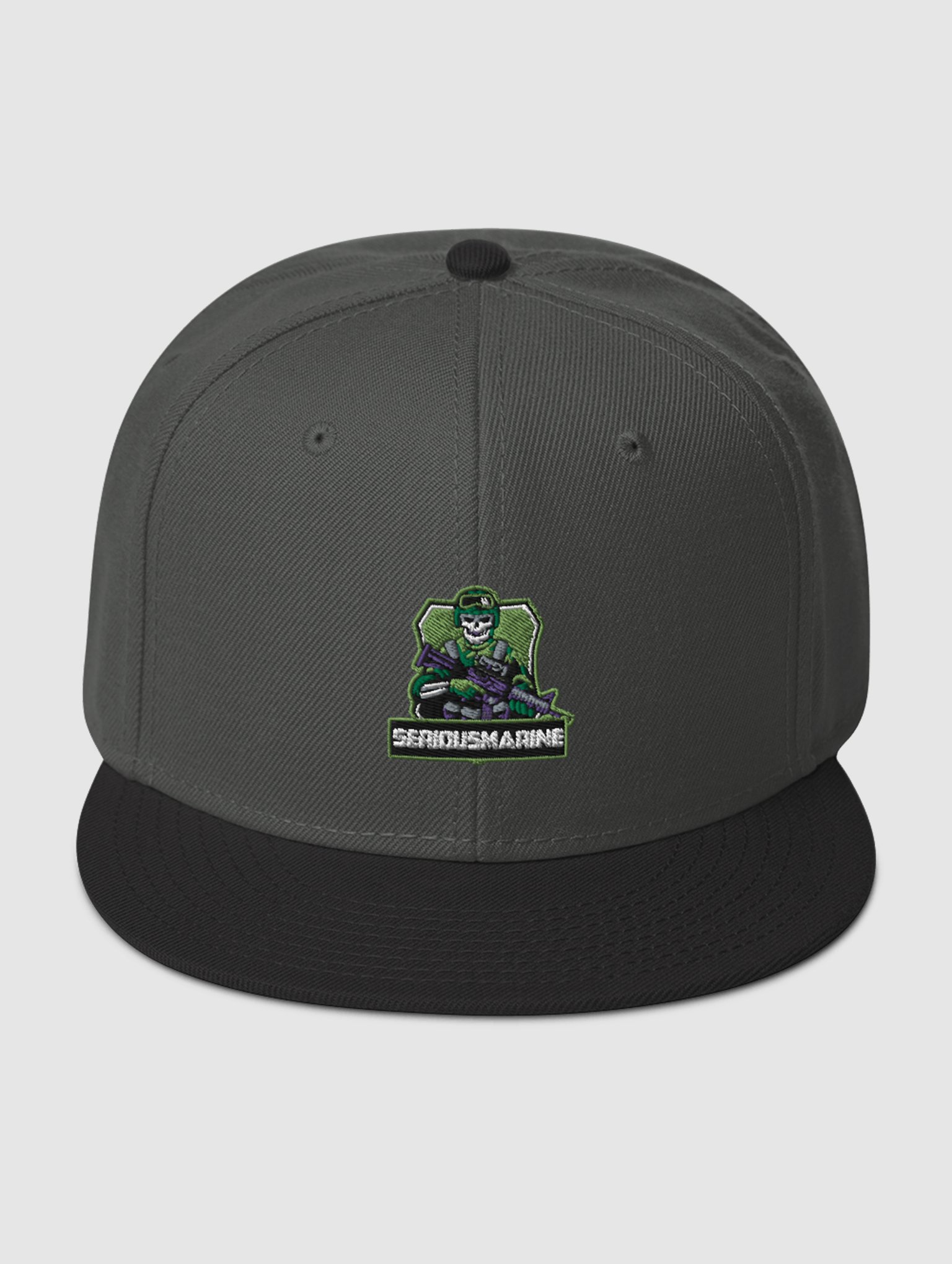 [SeriousMarine] Snapback Grey product image (2)