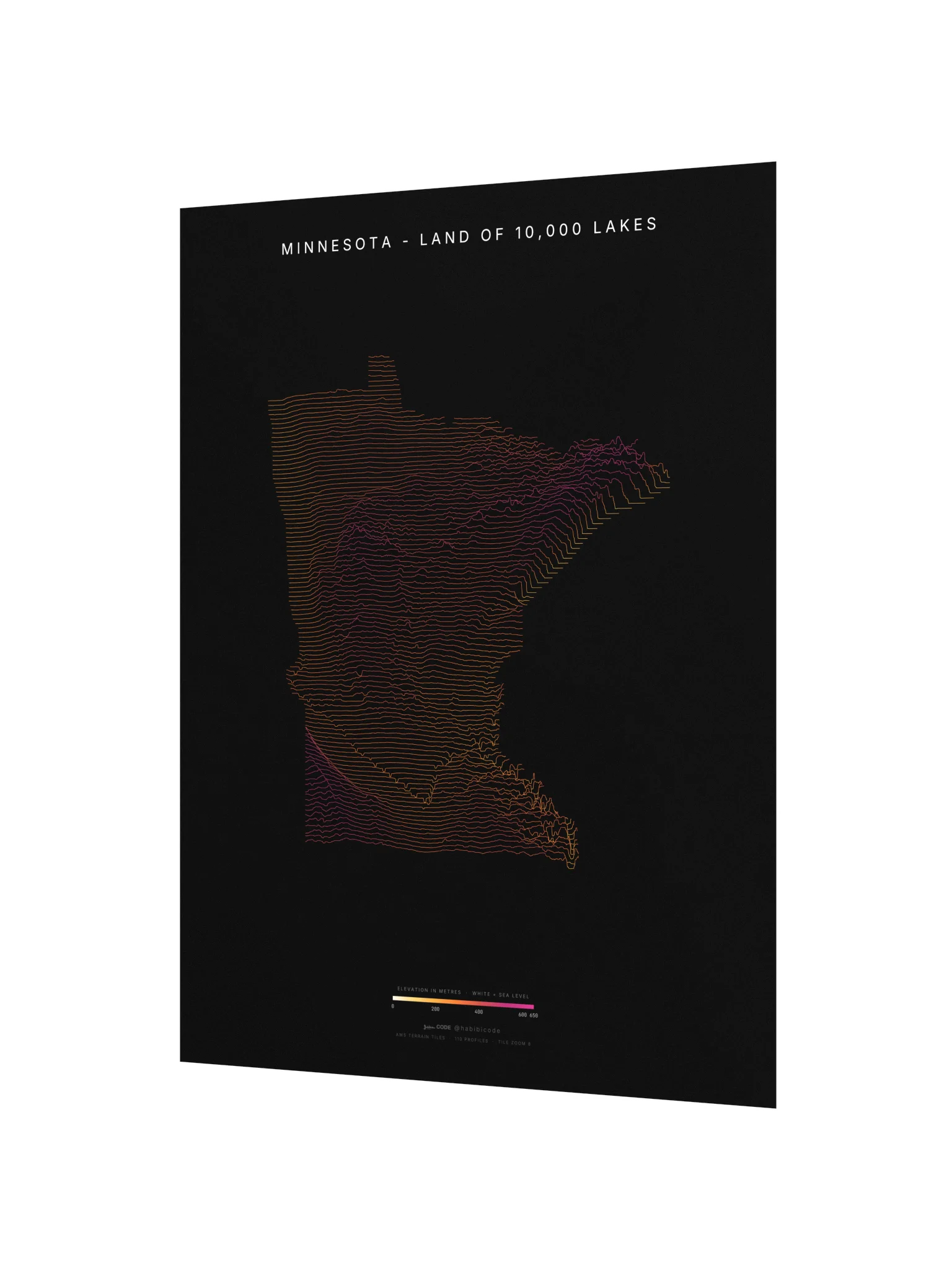 Ridgeline Poster - Minnesota product image (2)