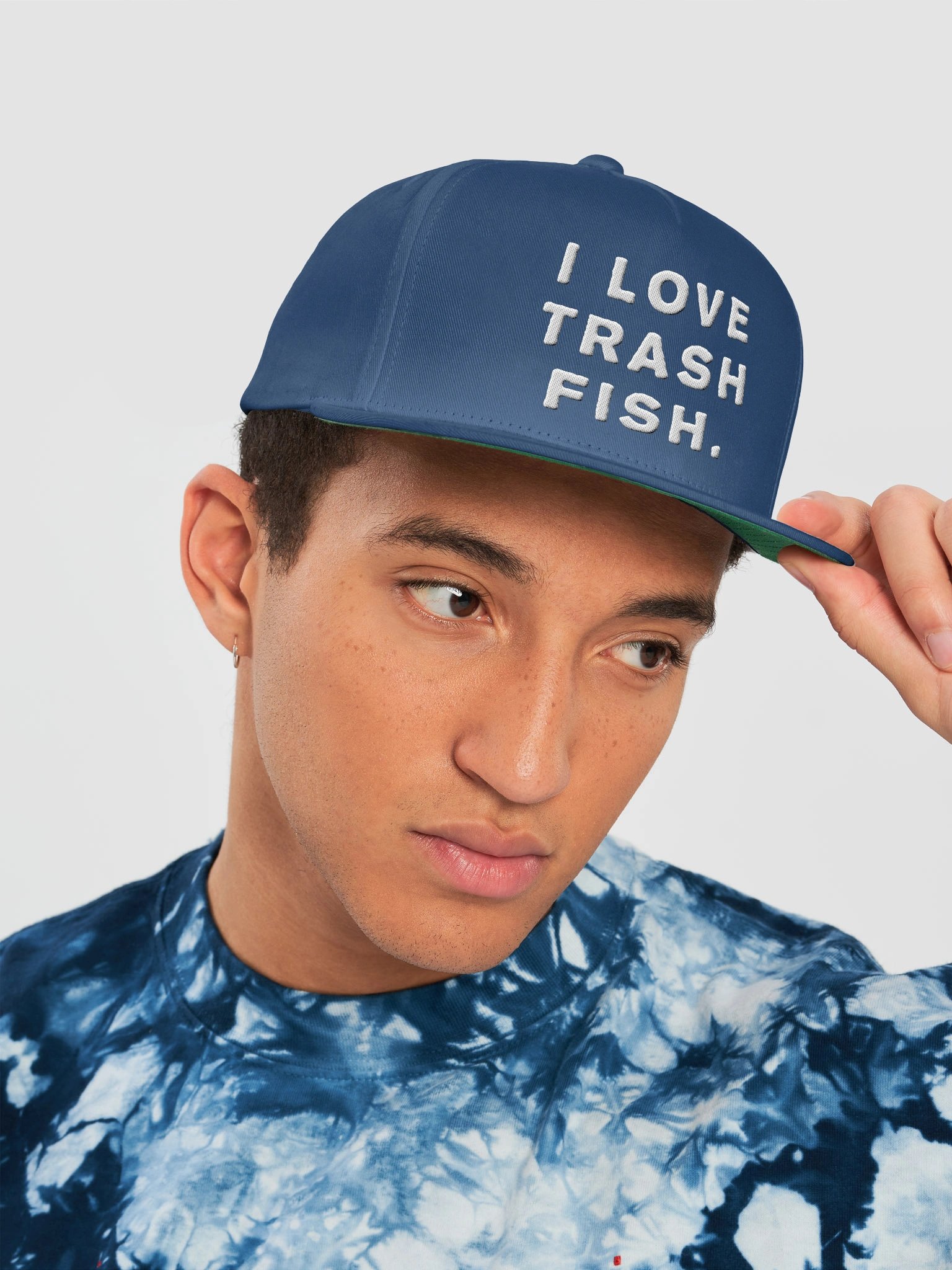 I LOVE TRASH FISH - Snapback product image (5)