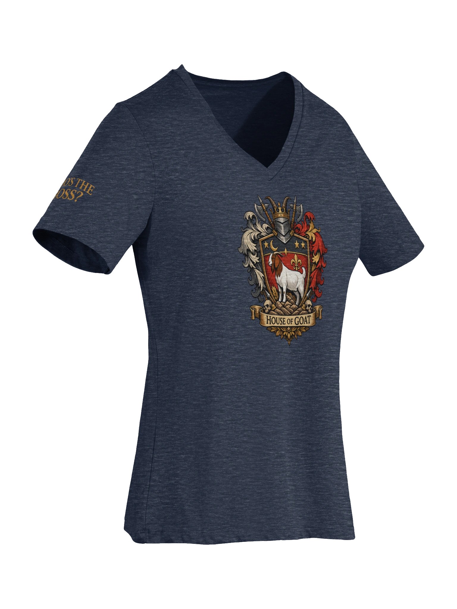 ROUND 43: HOUSE OF GOAT WOMEN'S V-NECK product image (7)