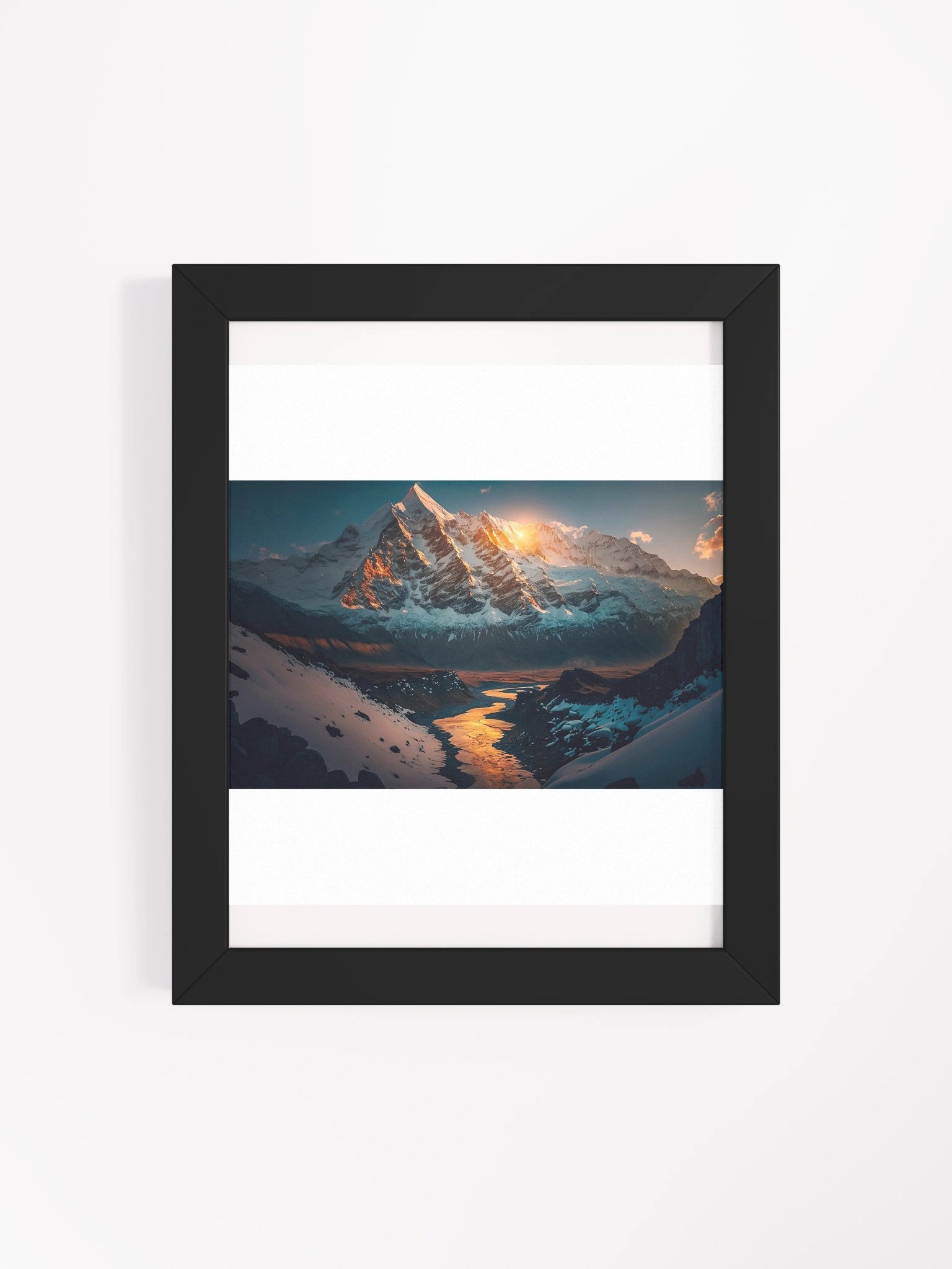 Himalayas Wall Art Framed High-Quality Matte Poster (in) product image (7)