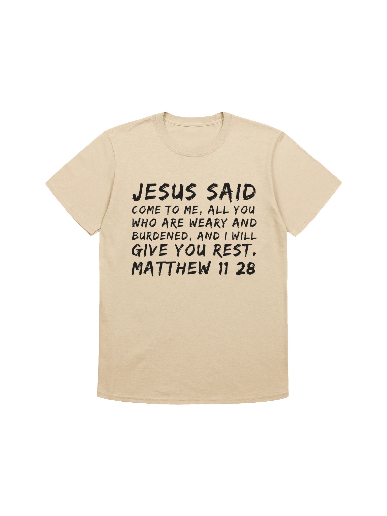Christian Shirt Jesus Said Come To Me Matthew 11:28 Shirt product image (3)