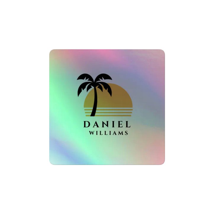 ''Vintage'' Holographic Sticker product image (2)