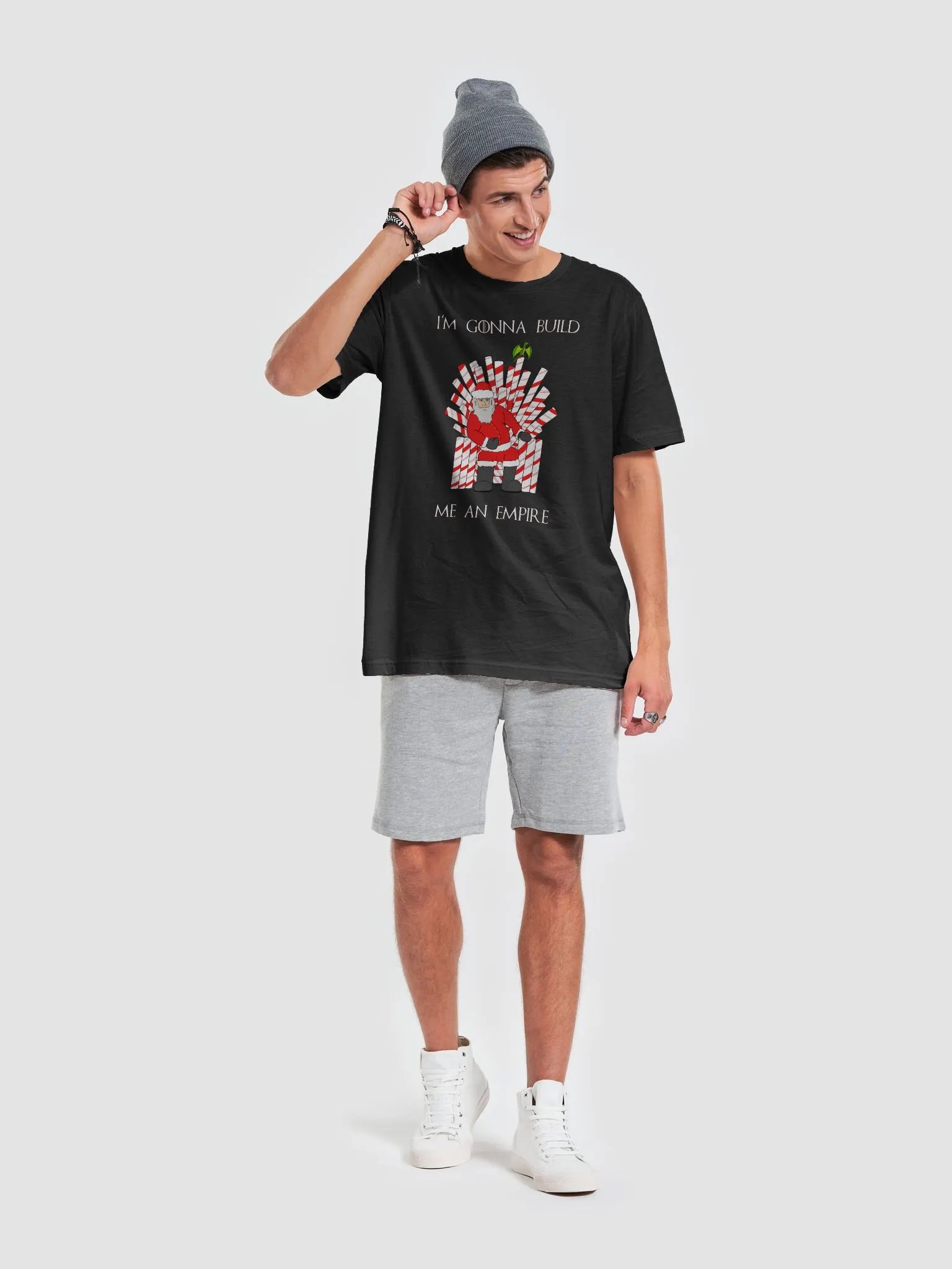 "Empire" Christmas T-shirt (White Text) product image (4)